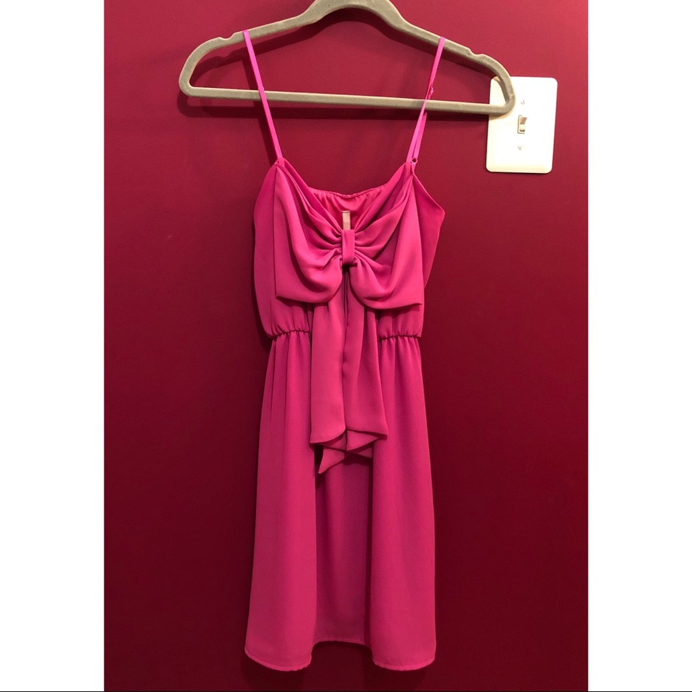 Pink Bow Dress